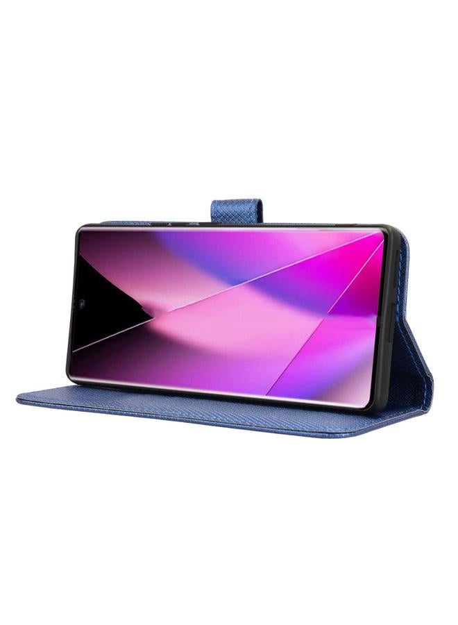 زبون جراب لهاتف Infinix Zero 40 5G مصنوع من الجلد بتصميم ماسي - Image 5