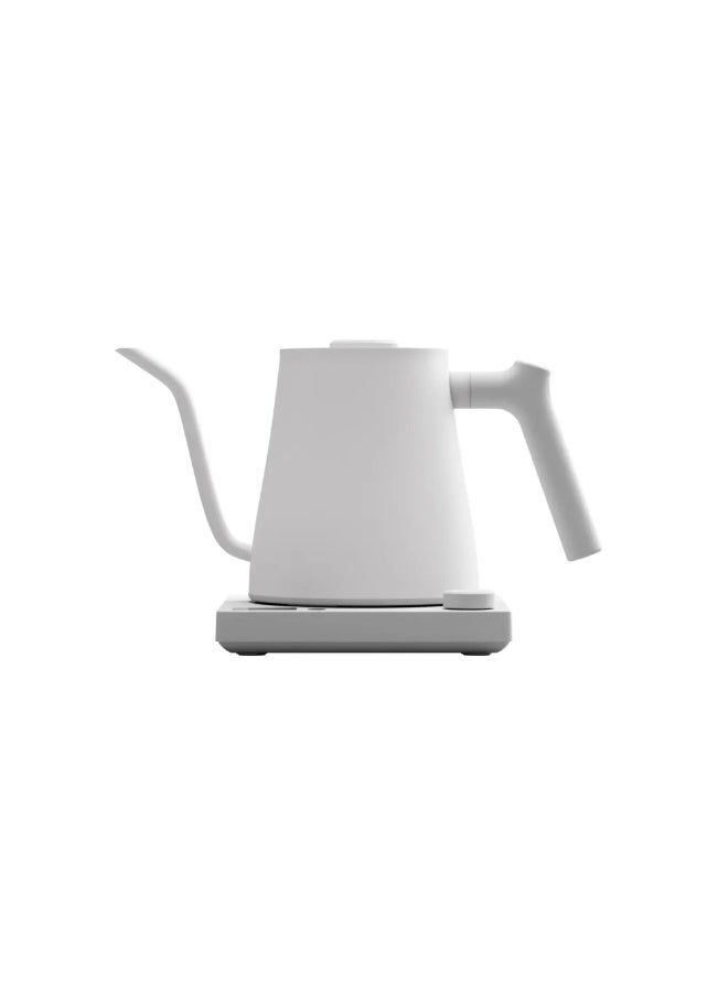 Varia AURA Smart Kettle 0.8L with Gooseneck Spout, Perfect for Pour-Over Coffee and Tea Brewing, Precision Temperature Control, Digital Display - White - Image 1