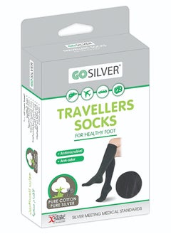 Compression Socks for Traveling Black Size 43/46