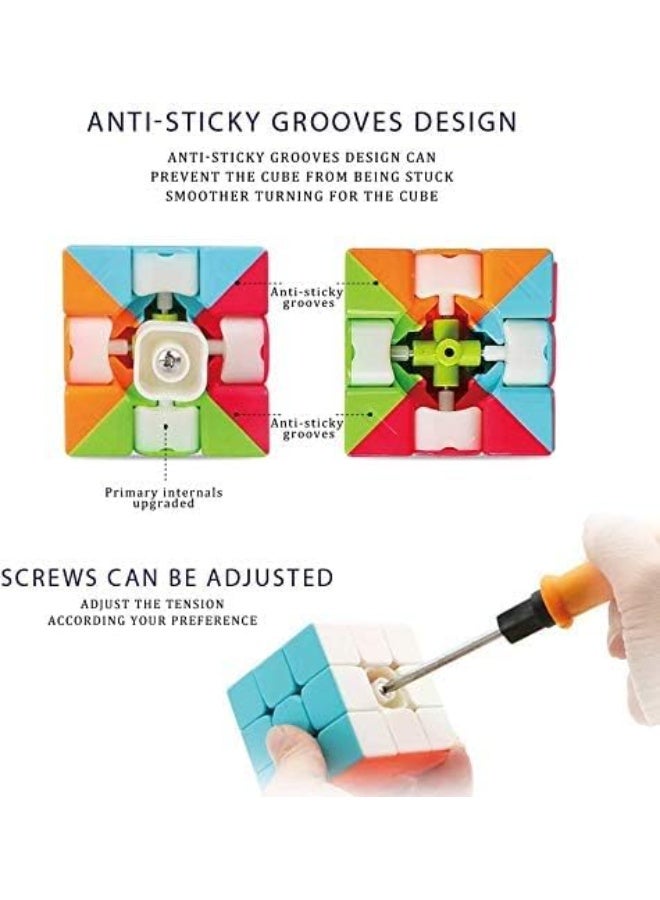 سوفام اللعب الثلاثية X3x3x3x3 غير الملصق، وهي اللعب الذكية (56 ملم)، هي الألعاب التعليمية الأكثر فعالية في زيادة التركيز والاستجابة والذاكرة لدى طفلك. - Image 2