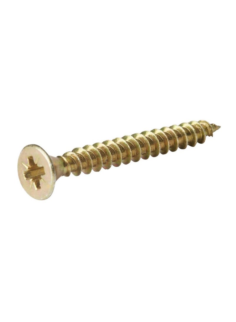 Carbon Steel Wood Screw Pack 4 X 60 Mm 500 Piece
