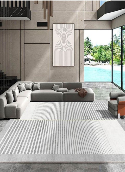 Sharpdo Area Rug Living Room Simple Modern Carpet Living Room Bedroom Rug Floor Carpet Home Anti-slip 200*300CM