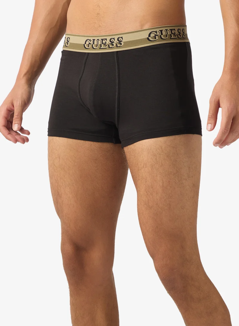 GUESS Joe 3 Pack  Boxer Trunks