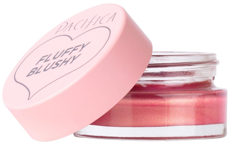 Pacifica Fluffy Blushy Cream Blush â€“ Face Makeup - Bloom Bright Fuchsia Air-Whipped Cheek & Lip Color, Bold Buildable Pigment, Lightweight, Buildable, Dewy Finish, Vegan Collagen Infused Clean Beauty - Image 1