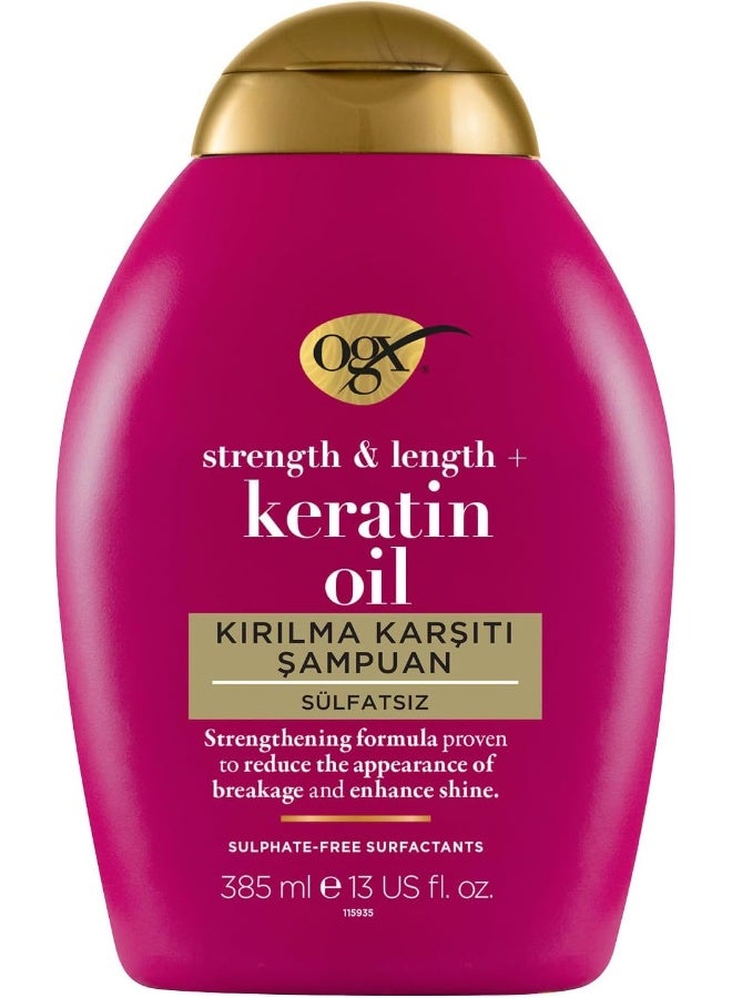 Ogx Shampoo Anti-Breakage+ Keratin Oil, 385Ml
