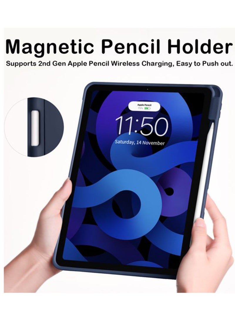 Protect iPad Air Case for iPad Air 5th Gen (2022) & iPad Air 4th Gen (2020) Slim Fit Case with Shockproof TPU Back, Built-in Pencil Holder & Auto Sleep/Wake Perfectly Compatible with iPad 10.9 inch  - Image 3
