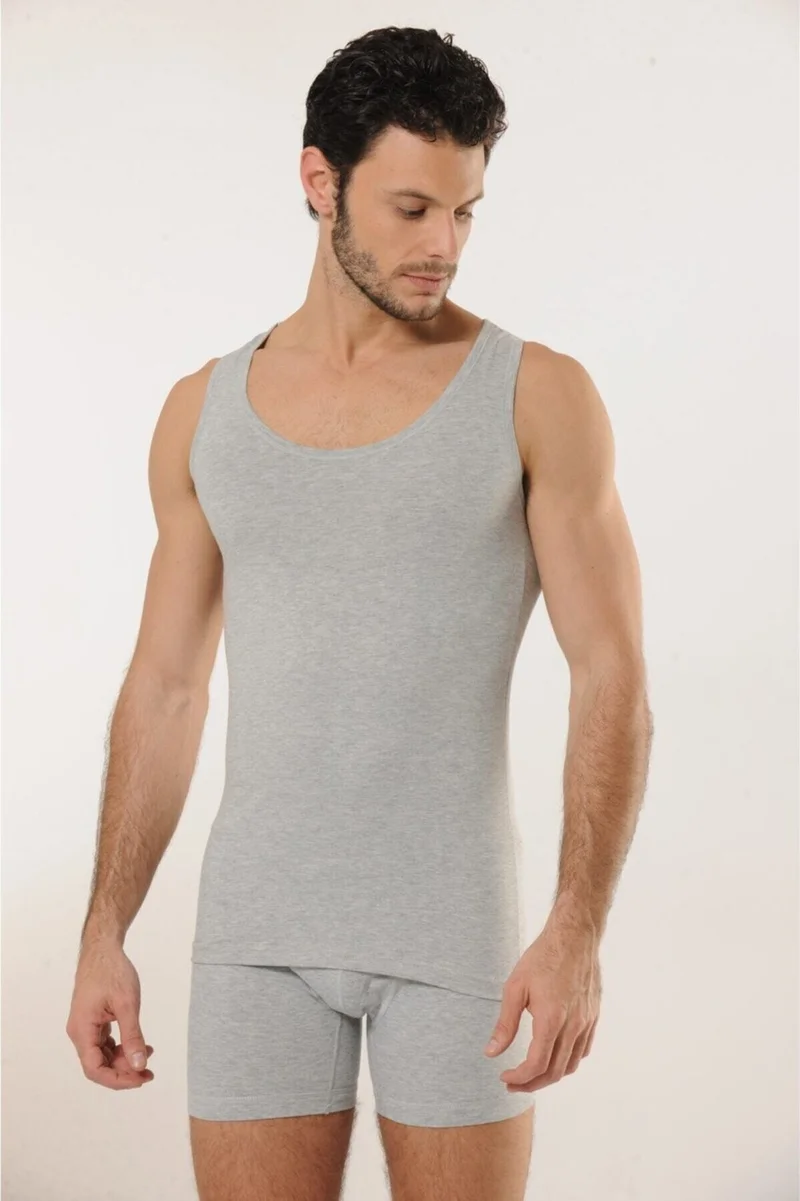 HMD 700 3-pack Cotton Lycra Sports Men's Athlete - Gray