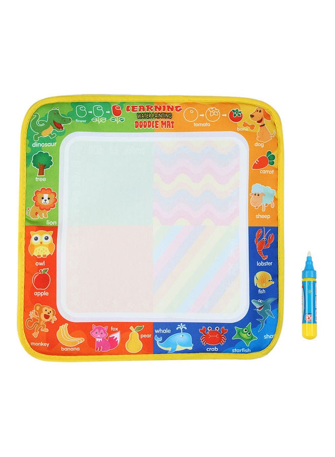 NIBEMINENT Learning Water Painting Doodle Mat with Pen - Image 1