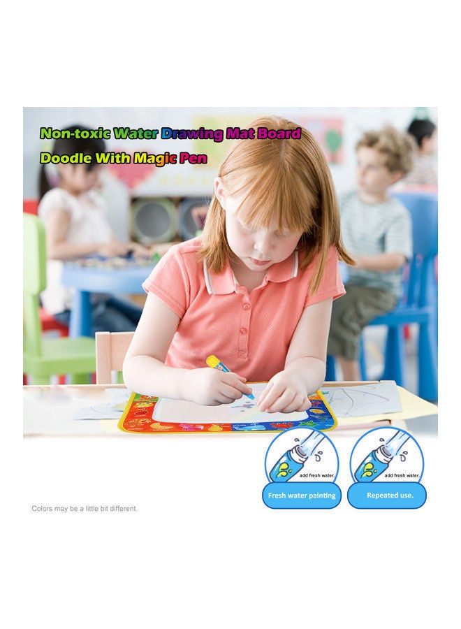 NIBEMINENT Learning Water Painting Doodle Mat with Pen - Image 4