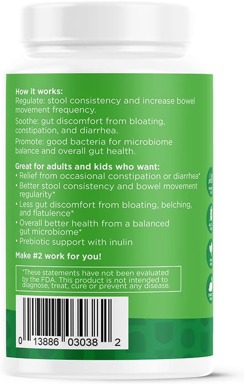 nbpure Poobiotics Vegan Pre  Probiotics  Gut Health  Microbiome Balance Support for Men  Women  Supports IBS Diarrhea Constipation Leaky Gut Relief  Lactobacillus  Bifidobacterium - Image 5