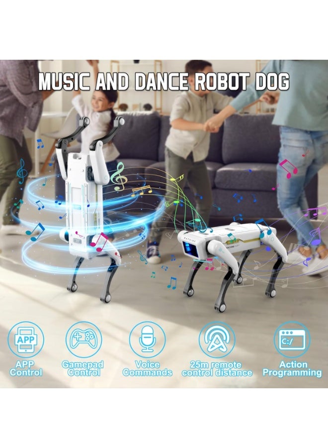 Intelligent Simulation Robot Dog Puppy RC 4-Legged Toy AI APP Remote Control Toys RC Robot Dog Puppy AI Smart Robot - Image 3