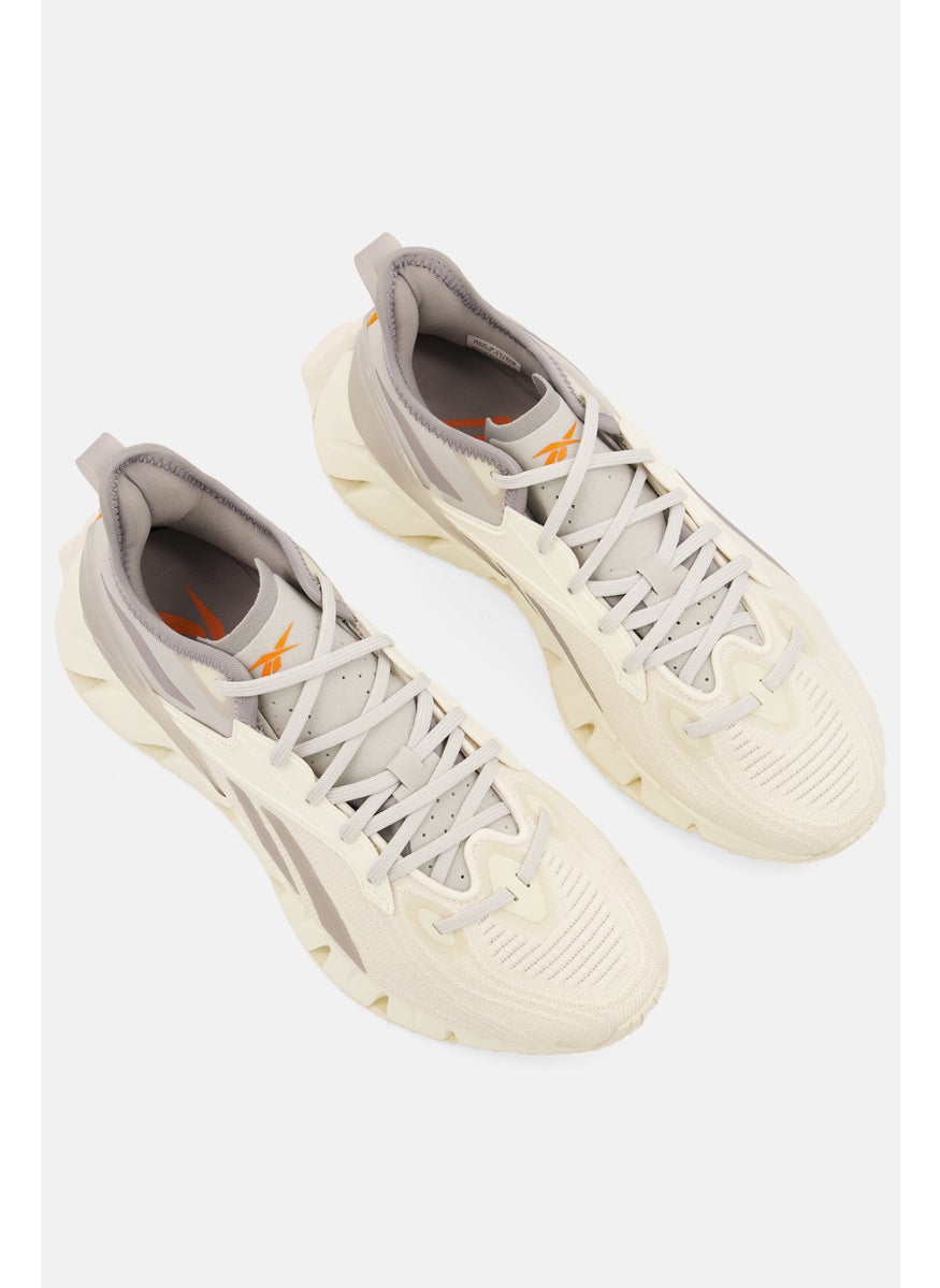 Reebok Men Zig Kinetica 3 Lace Up Running Shoes, White  - Image 4