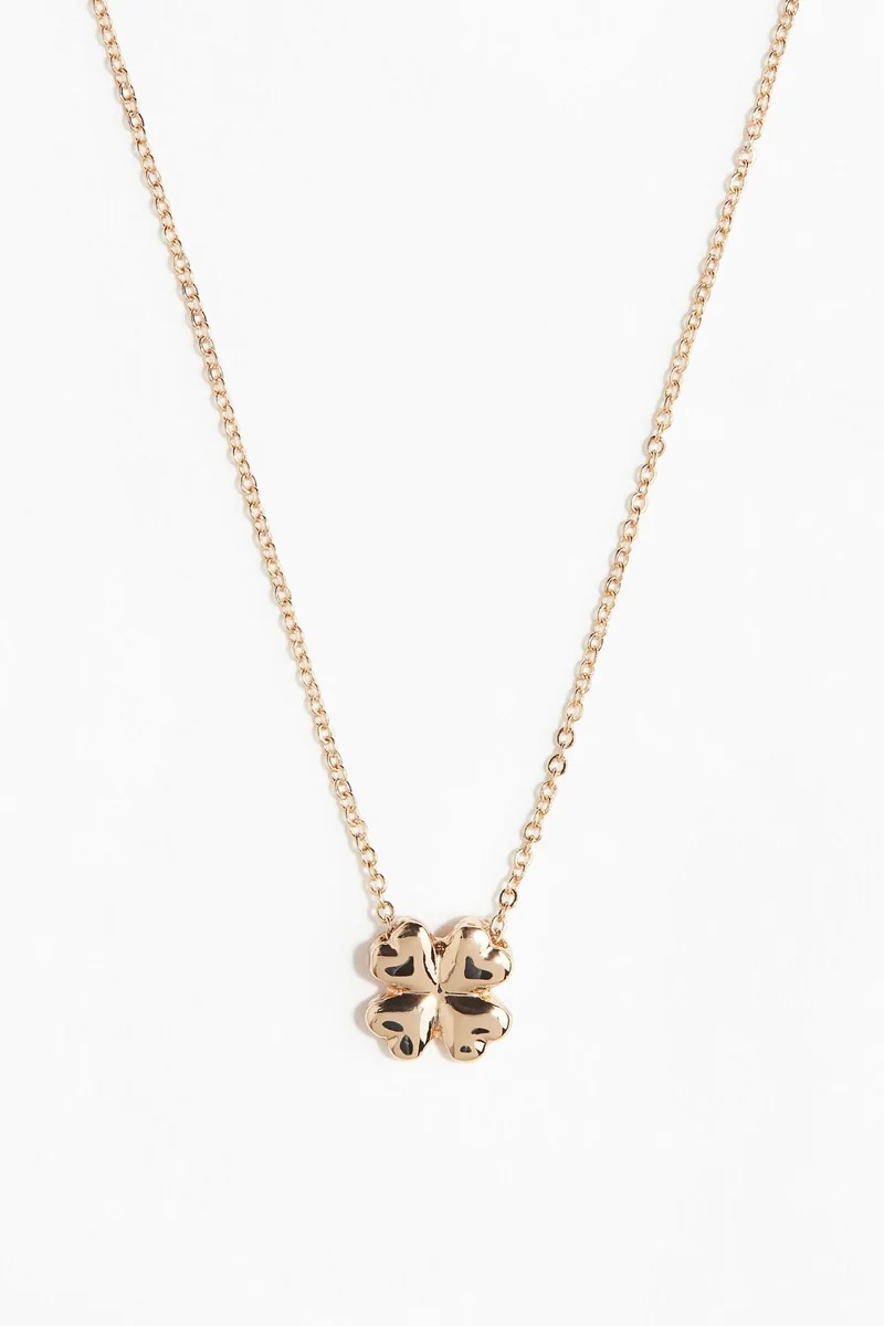 H&M Clover-pendant necklace