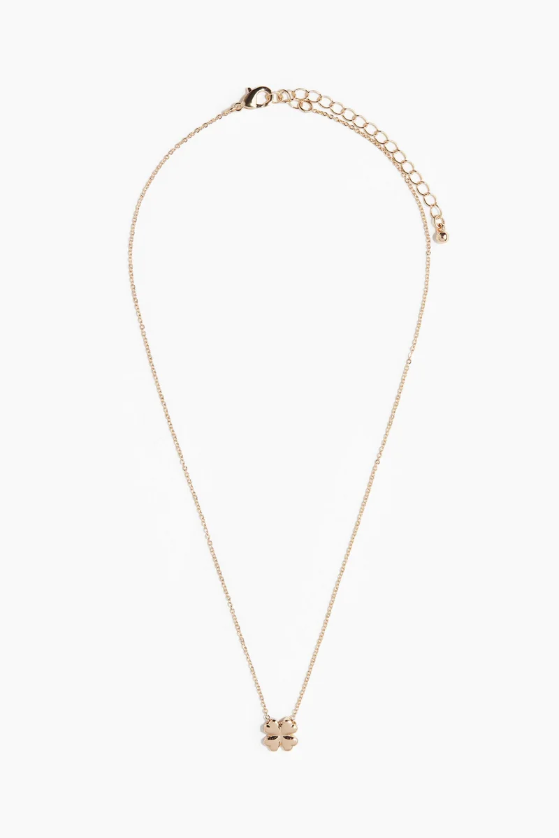 H&M Clover-pendant necklace
