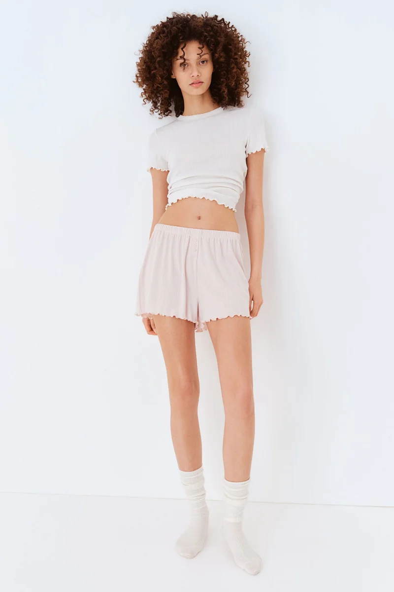 H&M 2-pack pointelle pyjama shorts