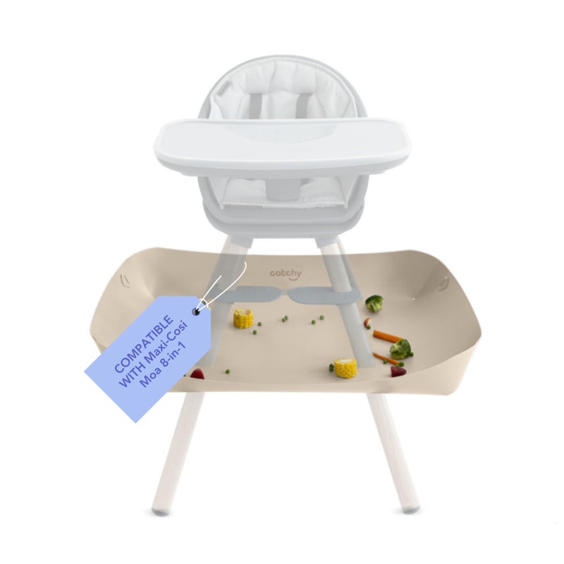 CATCHY Food Catcher Compatible with MaxiCOSI Moa 8in1 High Chair 12 Other High Chairs Highchair Sold Separately Baby Toddler Food Mess Catcher Under High Chair Accessory - Image 2