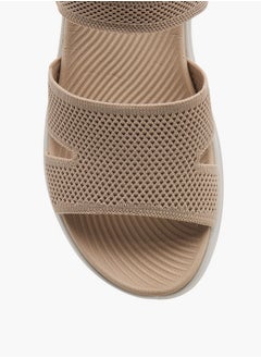 Le Confort Women's FlyknTextured Cross Strap Sandals with Hook and Loop Closure  - Image 4
