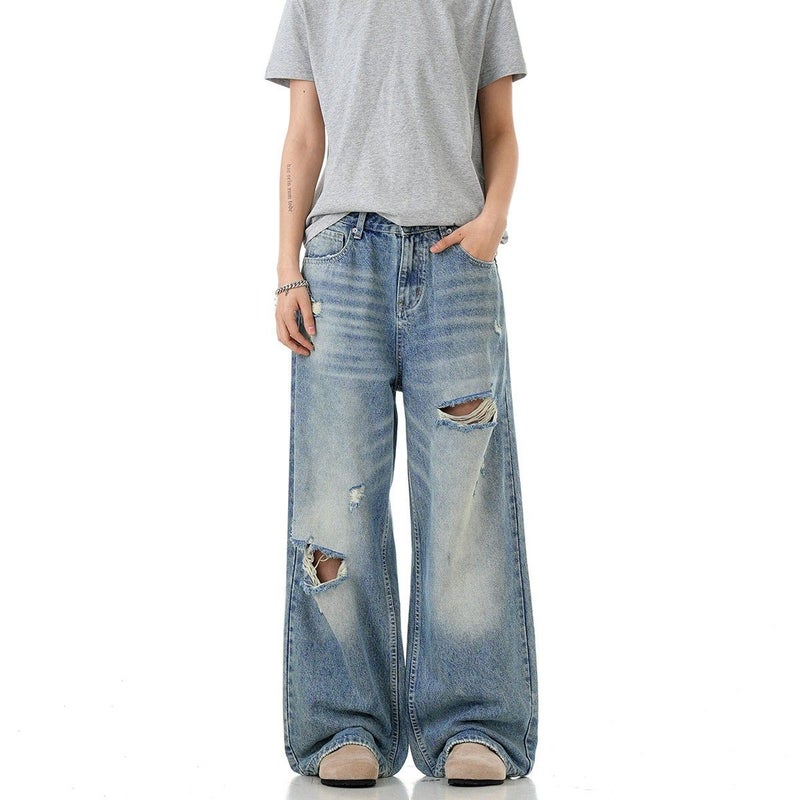 Vintage Classic European-American Design Daily Commute Jeans  Size_S - Image 2
