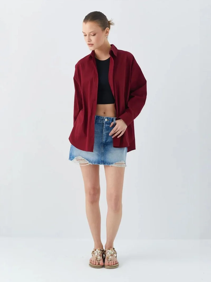 MixRay Mixray Long Sleeve Cotton Shirt