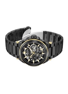 Kenneth Cole New York Downtown Men's 42mm Automatic Watch with Black Dial & Black Stainless Steel Bracelet  - Image 2