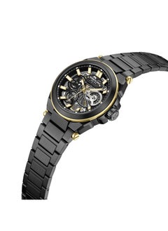 Kenneth Cole New York Downtown Men's 42mm Automatic Watch with Black Dial & Black Stainless Steel Bracelet  - Image 3