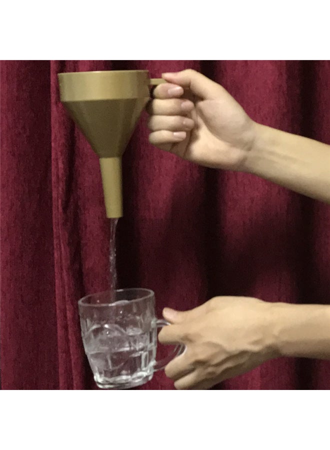 Magic Funnel Flowing Water Empty Bucket Water Stage Interactive Funny Magic Props Party-Color:Funnel - Image 2