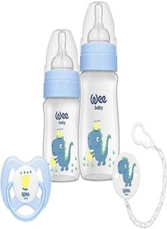 Wee Baby 197 Feeding Bottle and Soother Set, Blue - pzsku/Z957CCDEC705F5AD8BF18Z/45/_/1717929136/9ef20bff-f445-488f-af02-6cf3907fedf0