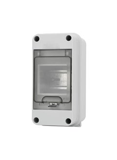 SYOSI 3 Way Circuit Breaker Box MCB Distribution Protection, Miniature Circuit Breaker With DIN Rail, IP65 Waterproof, Suitable for Indoor and Outdoor Use  - Image 1