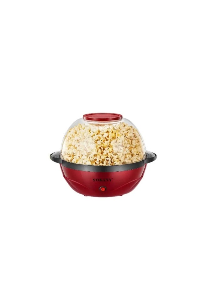 Sokany SK-905 Popcorn Maker 850W 3.6L Large Capacity Popcorn Maker Safe Material Non-Stick Coating - Red - Image 2