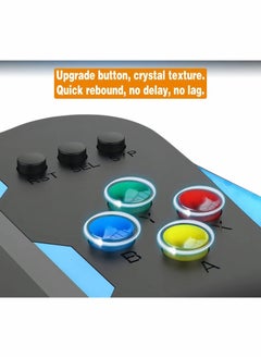 Y&D Portable Handheld Game Console for Kids Adults, 3.5 inches Large Screen Preloaded 500 FC/NES Classic Retro Video Games, 1200mAh Rechargeable Battery Support Connecting TV and Two Players  - Image 2