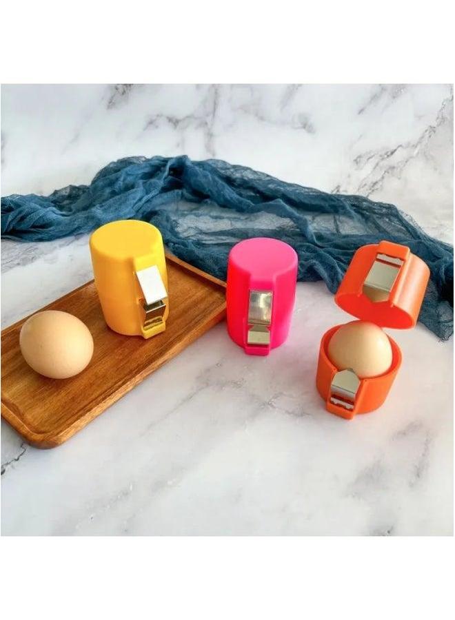 Portable Quick Eggshell Remover Separator Kitchen Tools Egg Cracker Shell Opener Fast Cracking Tool Home Supplies-Color:Egg Opening Device ]  - Image 2