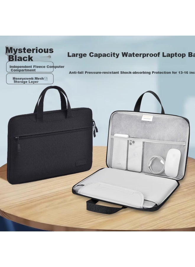 Brinch Fully Open Laptop Bag, 15.6/16 Inch, Suitable For Men And Women, Business Commute, Compatible With Huawei And Apple Laptops - Image 1