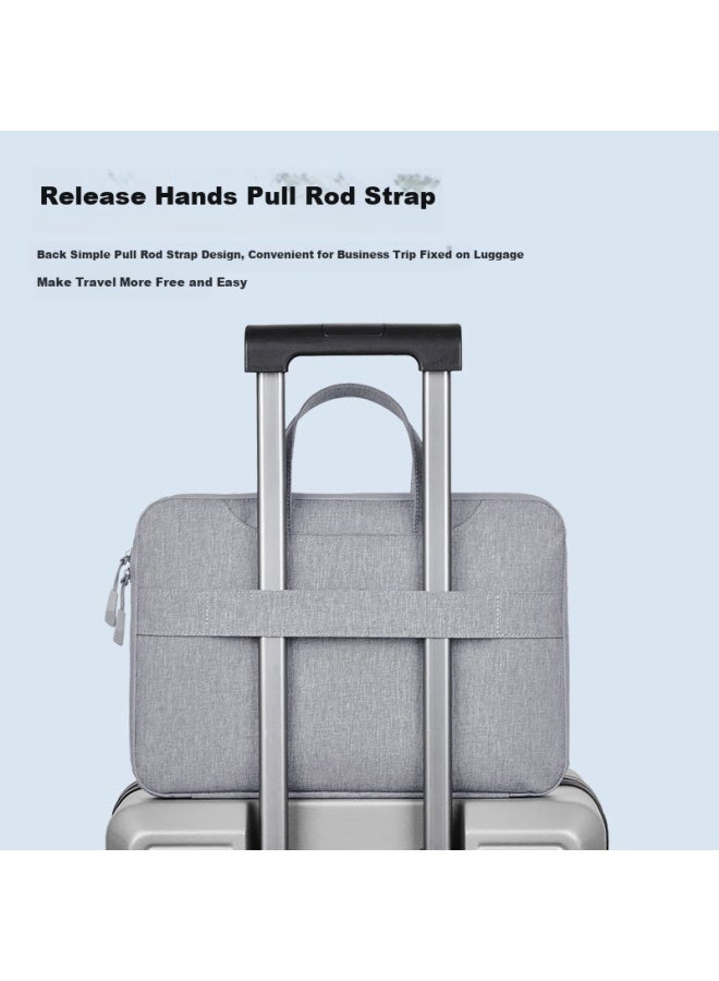 Brinch Fully Open Laptop Bag, 15.6/16 Inch, Suitable For Men And Women, Business Commute, Compatible With Huawei And Apple Laptops - Image 2