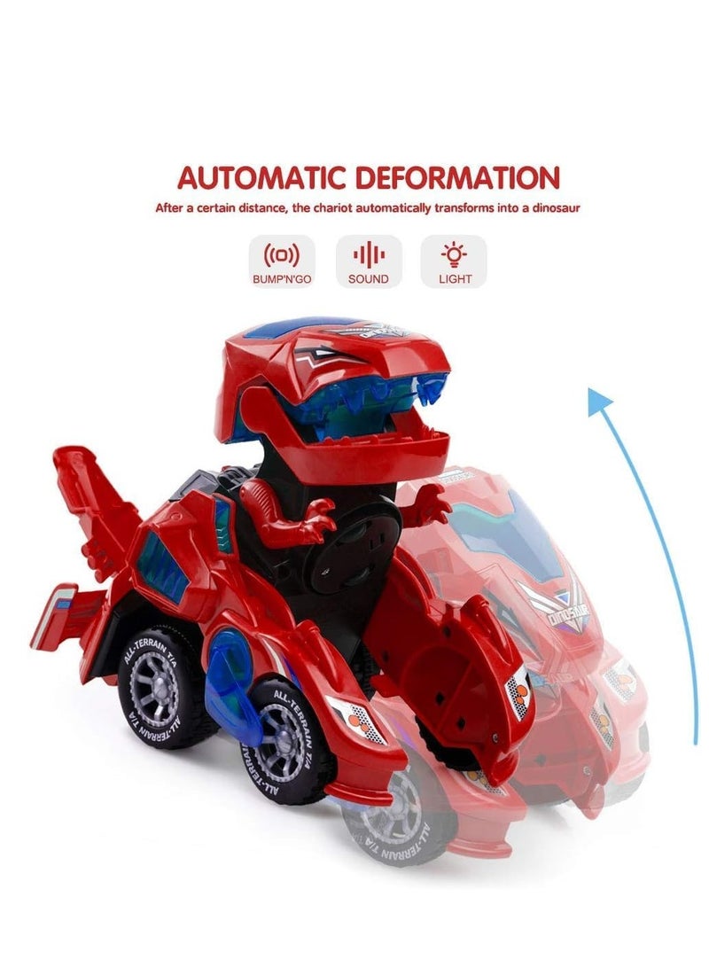 لعبة سيارة ديناصور للأطفال الذين تتراوح أعمارهم بين 3 و7 سنوات، هدية عيد ميلاد للبنين والبنات - Image 5