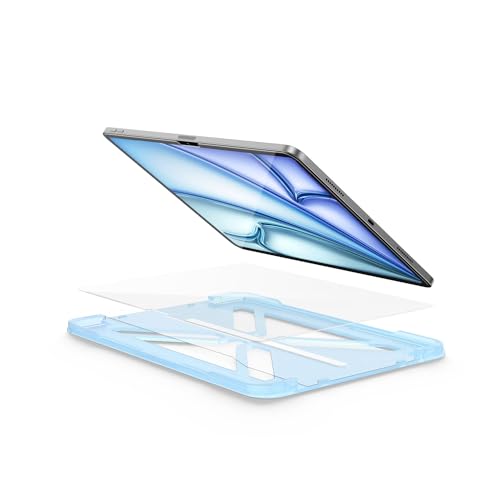FLOLAB ONETIME NanoArmour Screen Protector for iPad Air 11 Inch 20242025 2026 Tempered Glass TruColor Blue Light Blocker No Blue Tint Original Display Color Ultra Clear Easy Install Durable - Image 1