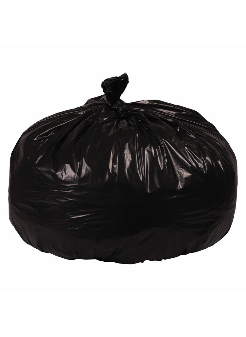 boardwalk Boardwalk X8647SKKR01 43 in x 47 in 56 gal 12 mil Recycled LowDensity Polyethylene Can Liners  Black 100Carton  - Image 2