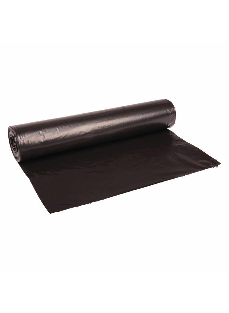 boardwalk Boardwalk X8647SKKR01 43 in x 47 in 56 gal 12 mil Recycled LowDensity Polyethylene Can Liners  Black 100Carton  - Image 3