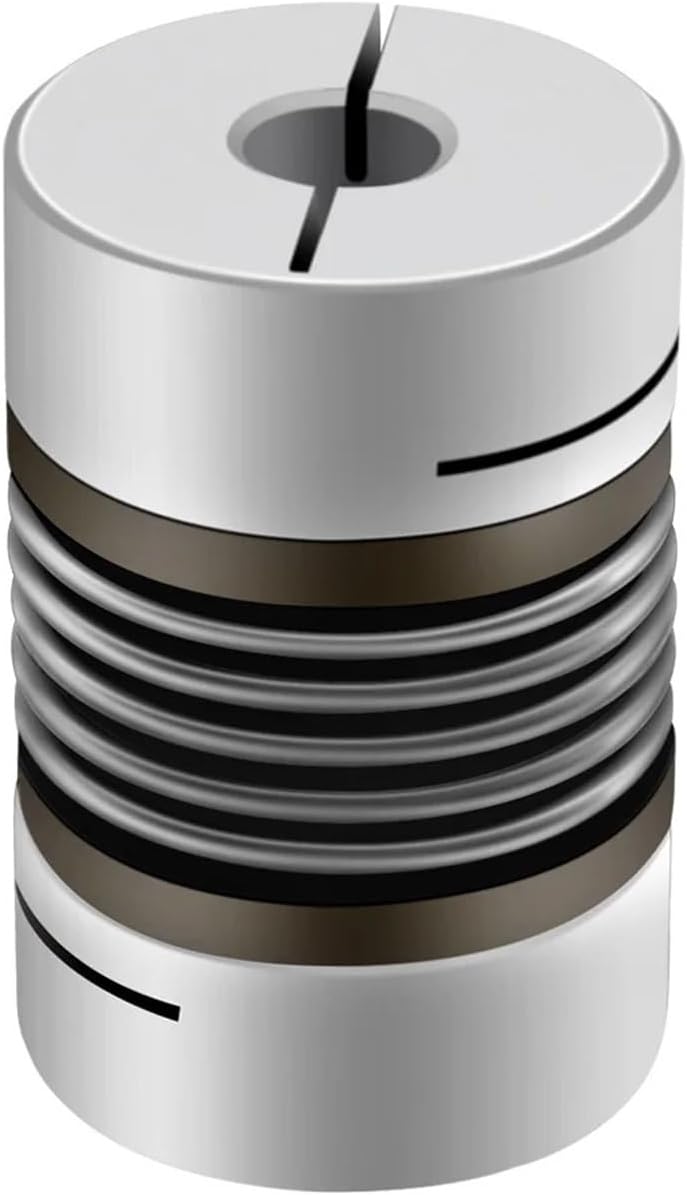 Aluminium Alloy Corrugated Coupling 20X28mm For Stepper Motor Shaft 3D Printer - Image 1