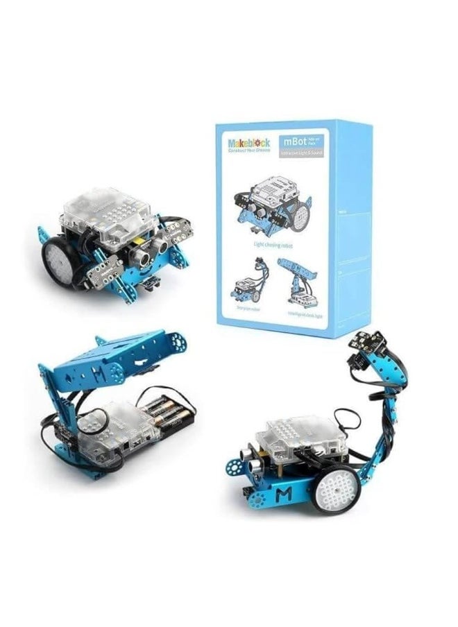Makeblock - Makeblock Interactive Light  Sound Robot Addon Pack Designed for mBot 3in1 Robot Addon Pack 3 Shapes - Image 1
