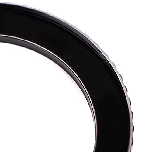 NiSi - Brass Pro 77mm to 82mm Step-Up Ring - Threaded Stepping Adapter Ring, 77mm Male Lens Attachment 82mm Female Filter and Accessory Thread - Matte Black Finish to Prevent Reflections, Brass Alloy - Image 2