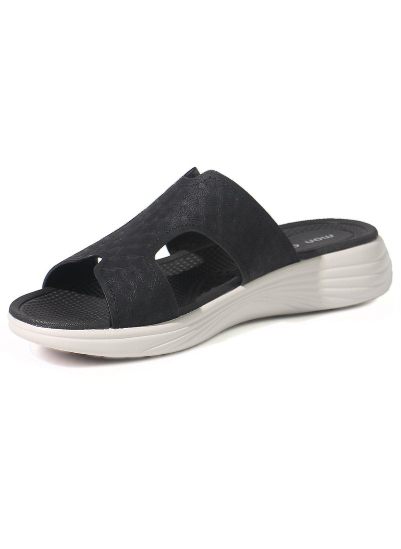 Mon Ami Flat Sandals for Women | Open Toe, Casual Slide Women Shoes for Girls & Ladies | Lightweight Girls Super Comfy Sandals  - Image 4