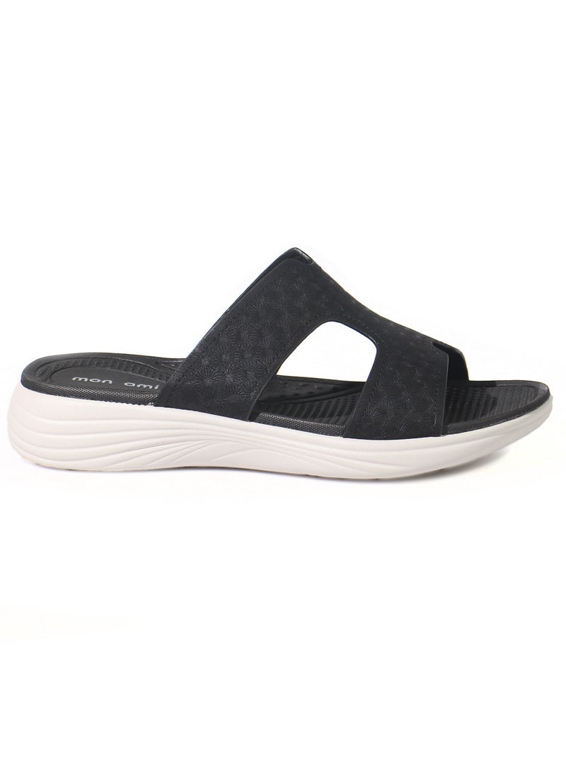 Mon Ami Flat Sandals for Women | Open Toe, Casual Slide Women Shoes for Girls & Ladies | Lightweight Girls Super Comfy Sandals  - Image 5