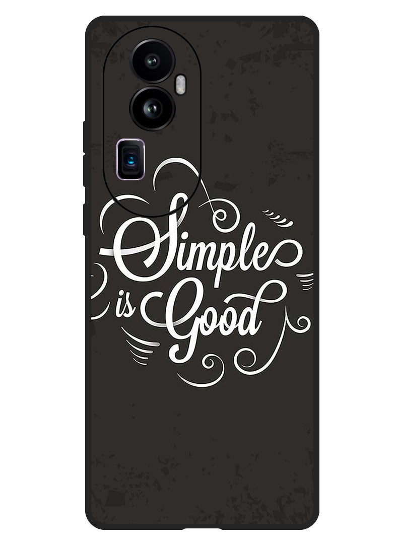 Theodor Protective Case Anti Scratch Shock Proof Bumper Cover For Oppo Reno 10 Pro Plus Simple Is Good - Image 1