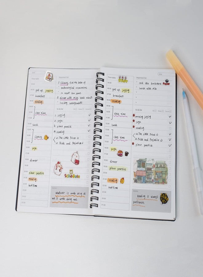 TWONE Time Management Manual and Planner - 48 Sheets - 130 millimeters by 190 millimeters - Daily Planning - Get Your Life Organized - Image 4