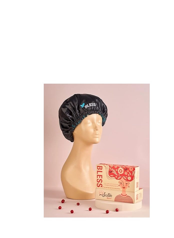 Bless Bless Satin Bonnet Black  - Image 2