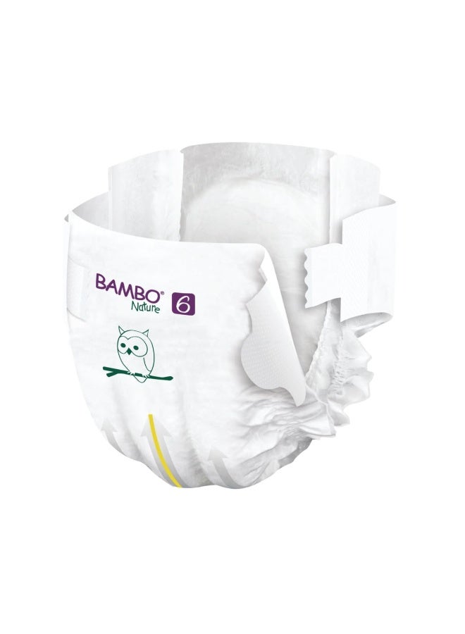 Bambo Nature Premium Baby Tape Diapers for Kids XXL Size (16+ Kgs) - Super Absorbent, Breathable, Extra Soft, Dermatologically Tested Nappies, Bamboo Diaper With Wetness Indicator, 60 Count - Image 4