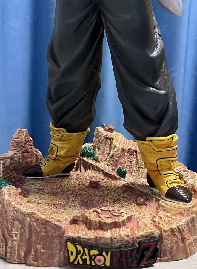 Dragon Ball Trunks Action Figure Decorative Resin Sculpture Home Decor Statue, Art Figurine Home Ornament Decoration for Office, Living Room, Bedroom, Book Shelf, TV Cabinet, Desktop  - Image 4