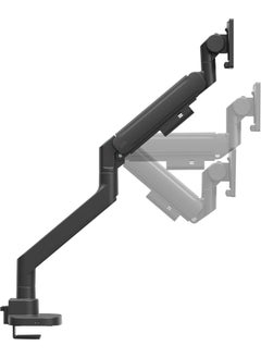 navo NAVO Control Single Monitor Arm - Model Y PRO, Desk Mount for 17-57 inch Flat & Curved Screens, Heavy-Duty Steel with Gas Spring Tech Monitor Mount up to 27KGs (Black)  - Image 3