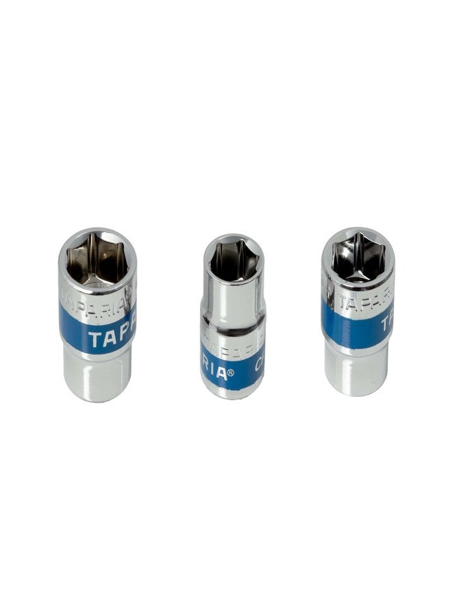 Taparia 3/8" Square Drive Socket for Medium Duty Applications (11, 13 & 14 mm)-Compatible W/Ratchets, L Handles, Wrenches, Power Tools-For Mechanical, Equipment maintenance, Automotive repairs - Image 1
