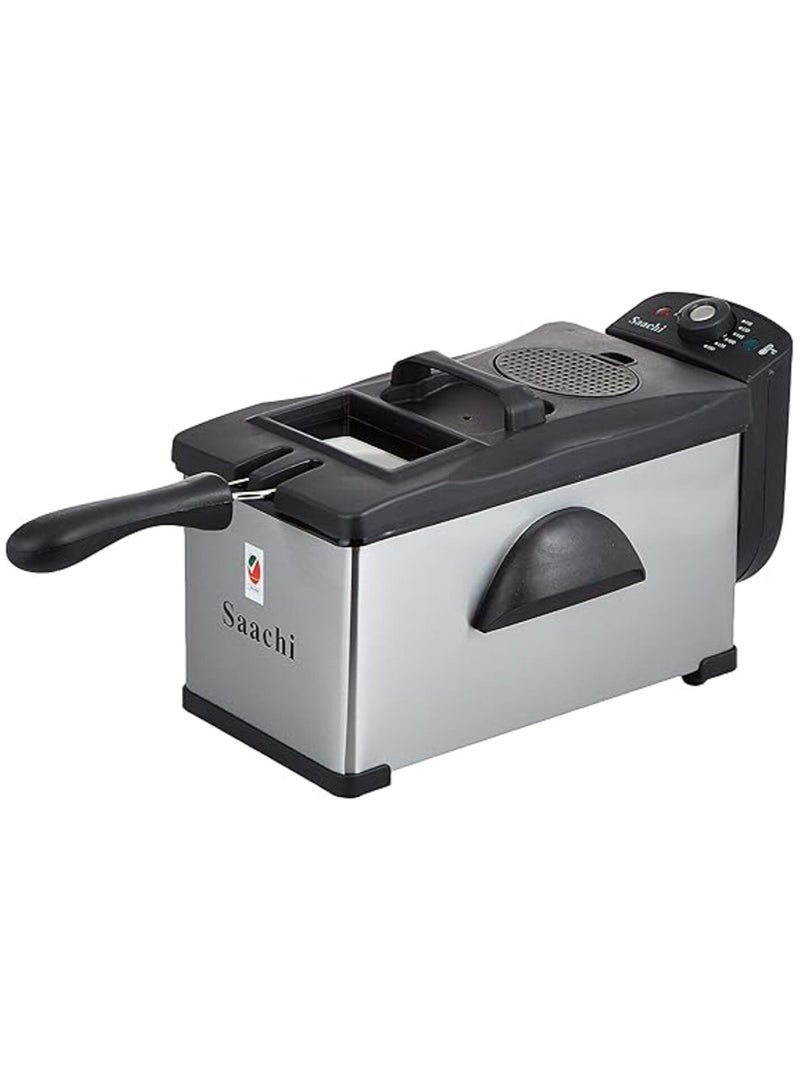 Saaachi Deep Fryer 3 L 2000 W NL-DF-4751-ST Silver/Black  - Image 4